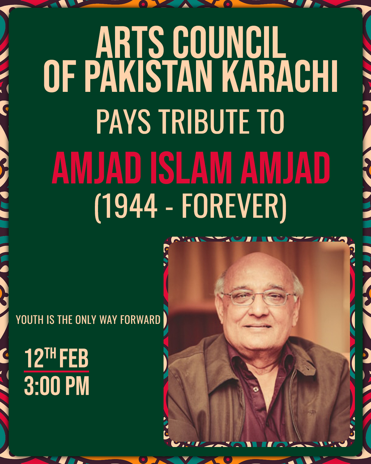 ballet-549617 Tribute to Amjad Islam Amjad